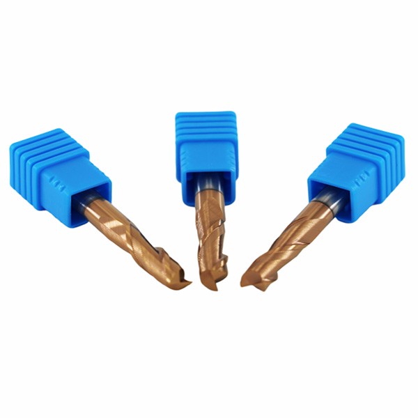 HRC55 Solid Carbide 2 Flute Flat End Mill With TiSiN Coating
