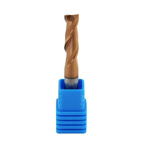 HRC55 Solid Carbide 2 Flute Flat End Mill With TiSiN Coating