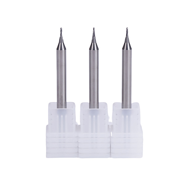 Tungsten Carbide Micro 2 Flutes Ball Nose Endmills for Aluminium