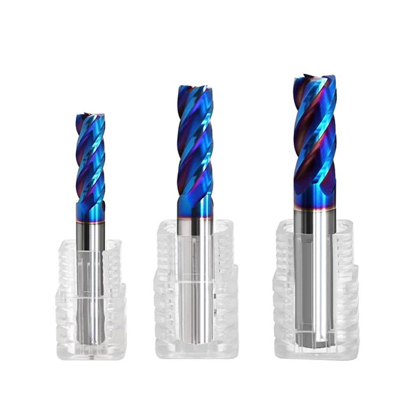 HRC65 Solid Carbide 4 Flute Square End Mill