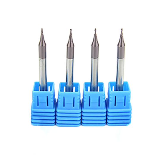 Tungsten Carbide Micro 2 Flutes Ball Nose Endmills