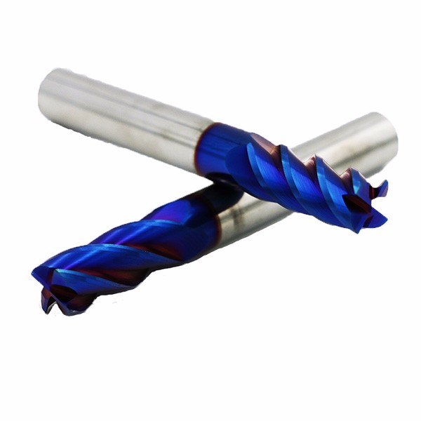 HRC65 Solid Carbide 4 Flute Square End Mill