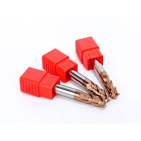HRC55 Solid Carbide 4 Flute Square End Mill for steels