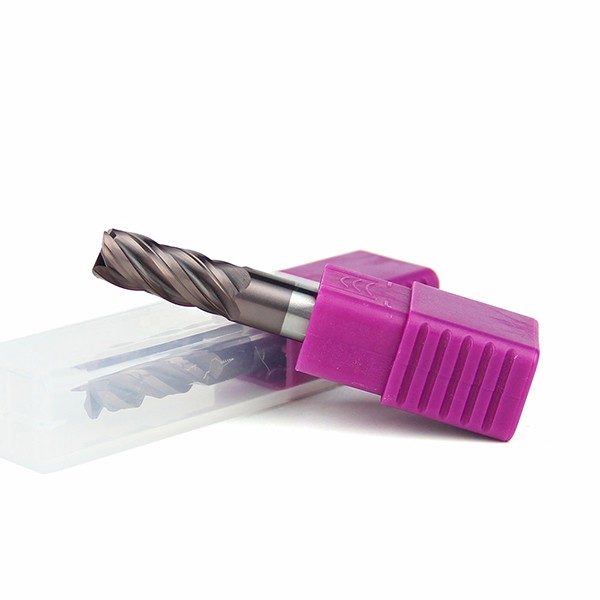 HRC60 Solid Carbide 4 Flute Square End Mill