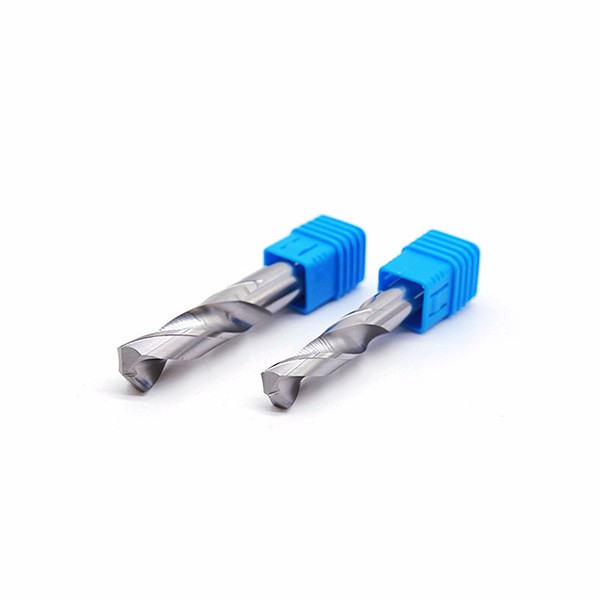 Carbide twist drill bits for aluminum