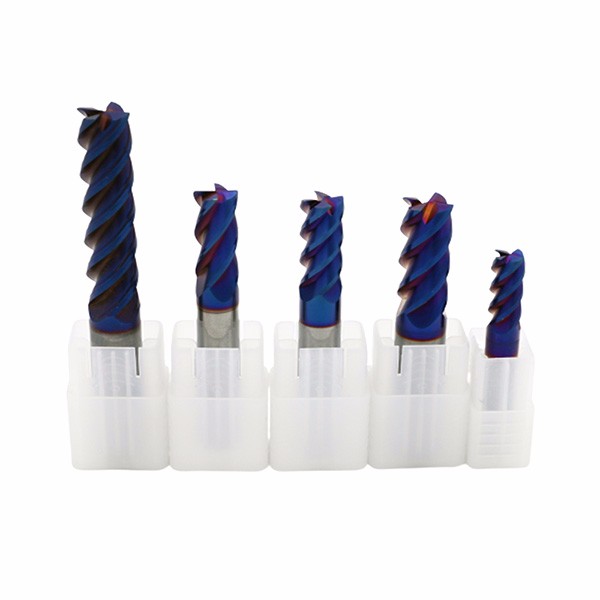 HRC65 Solid Carbide 4 Flute Square End Mill