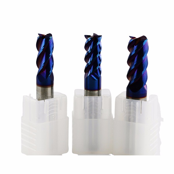 HRC65 Solid Carbide 4 Flute Square End Mill