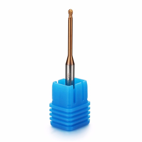 Solid Carbide Long Neck 2 Flutes Ball Nose End Mills