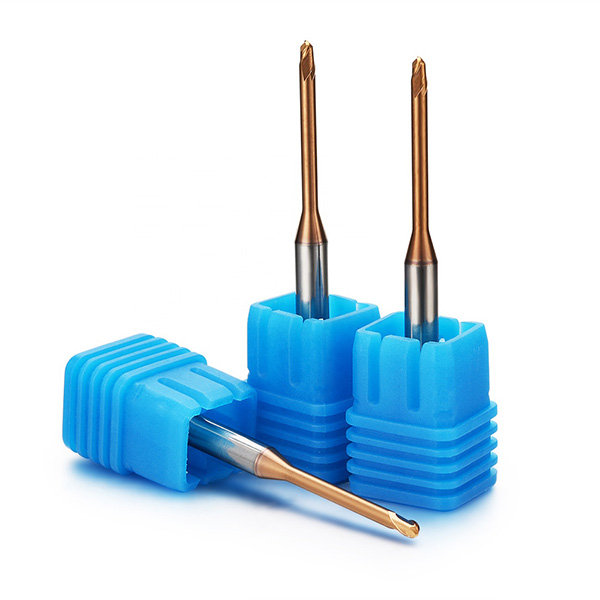 Solid Carbide Long Neck 2 Flutes Ball Nose End Mills