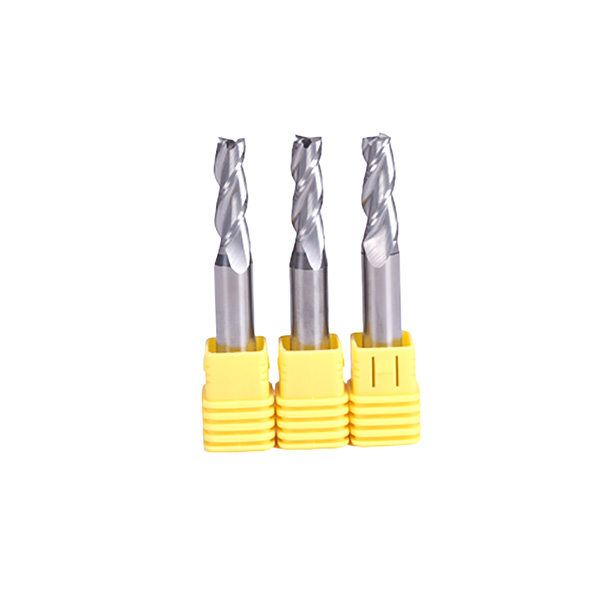 Solid Carbide 3 Flutes Tapered Flat End Mill