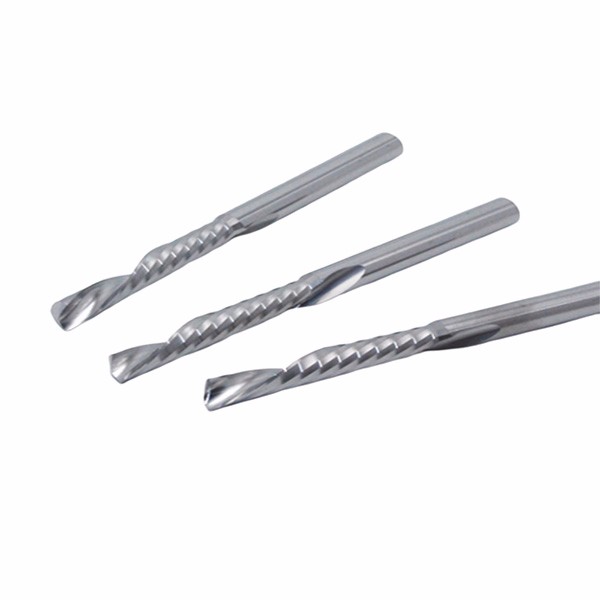 Solid Carbide One Flute Down Cut Router Bits For Wood