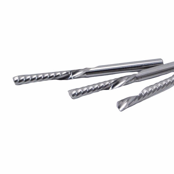 Solid Carbide One Flute Down Cut Router Bits For Wood