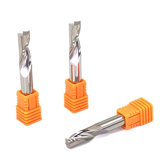Solid Carbide One Flute End Mills For Aluminum