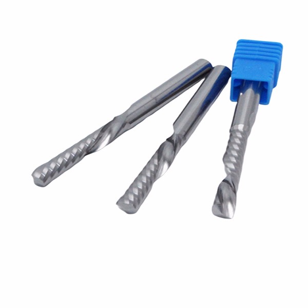 Solid Carbide One Flute Down Cut Router Bits For Wood