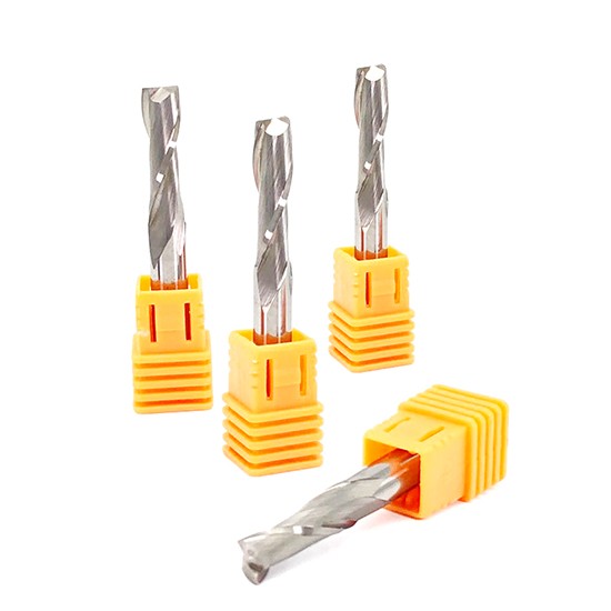 Carbide 2 Spiral Flute Up Cut Router Bits For Wood