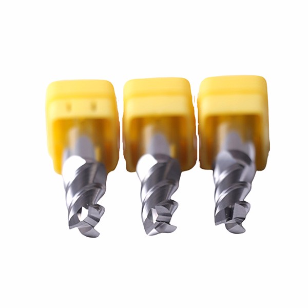Solid Carbide 3 Flutes Tapered Flat End Mill