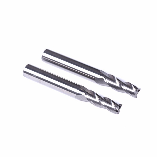 Solid Carbide 3 Flutes Tapered Flat End Mill